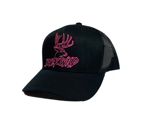 Buckwild “Midnight Pink” Snapback Patch Hat - Dirty Doe & Buck Wild 