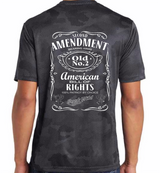 Buckwild Second Amendment Shirt White Logo - Dirty Doe & Buck Wild 